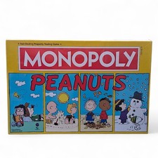 Monopoly Peanuts All Season Edition Board Game USAopoly Hasbro Factory Sealed