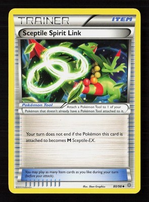 Sceptile Spirit Link 80/98 Pokemon TCG XY - Ancient Origins MP