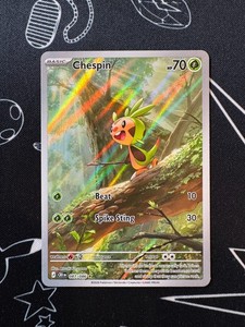 Chespin 087/086 Illustration Rare Chaos Rising