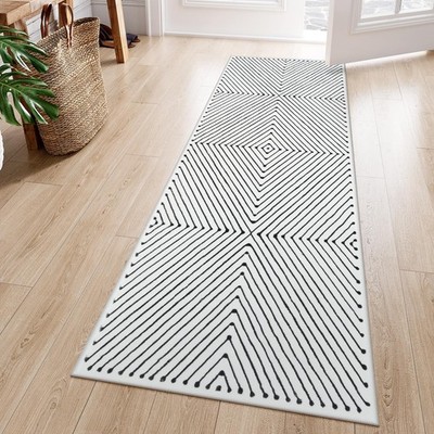 LIVEBOX Washable Runner Rug 2x6, Modern Kitchen Runners Entryway Runner Rug, ...