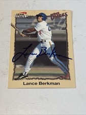 1998 Team Best Lance Berkman #57 Signed