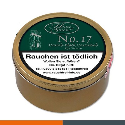 House of Smoke No 17 Danish Black Cavendish 100g