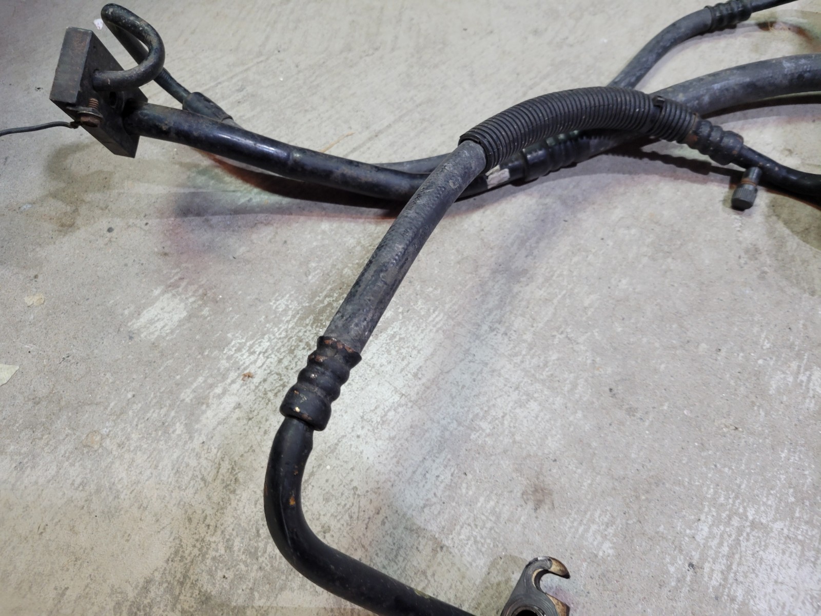 1989 Chrysler TC By Maserati 2.2L Turbo Complete AC Charge Line Hoses R12