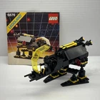 LEGO Set 6876 Vintage Blacktron Alienator 100% Complete w/Instructions & Minifig
