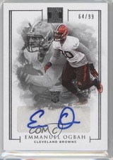 2016 Panini Impeccable Rookie Auto 64/99 Emmanuel Ogbah #144 Auto 7zf