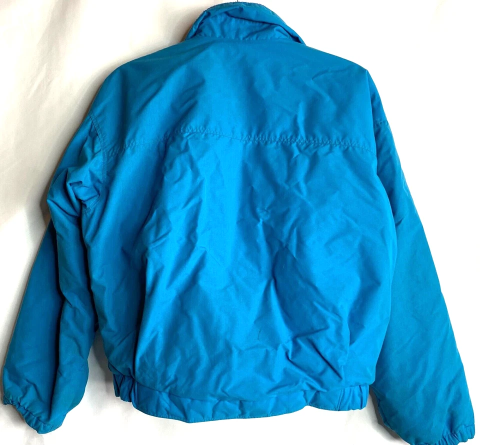 Vintage Patagonia Purple Fleece Lined Blue Winter Ski Jacket Kids Unisex 9/10 - Image 3 of 4