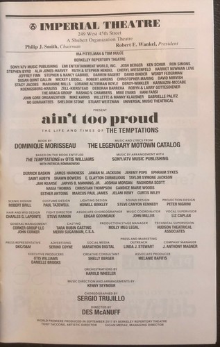 Broadway, Off Broadway & Try-Out Playbill - Picture 28 of 728