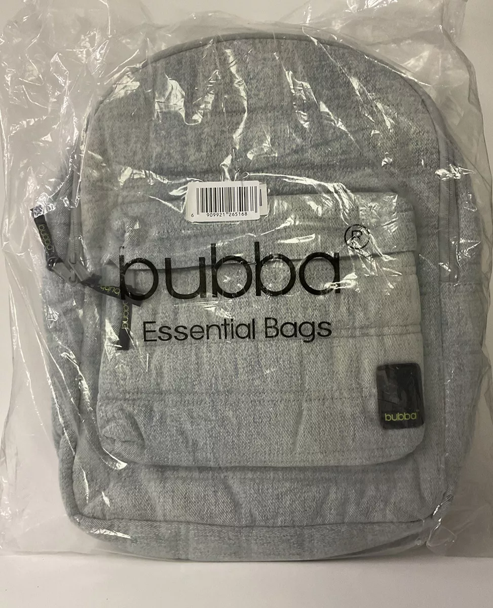 NWT Bubba Essential Bags Backpack Limited Edition Washed Denim