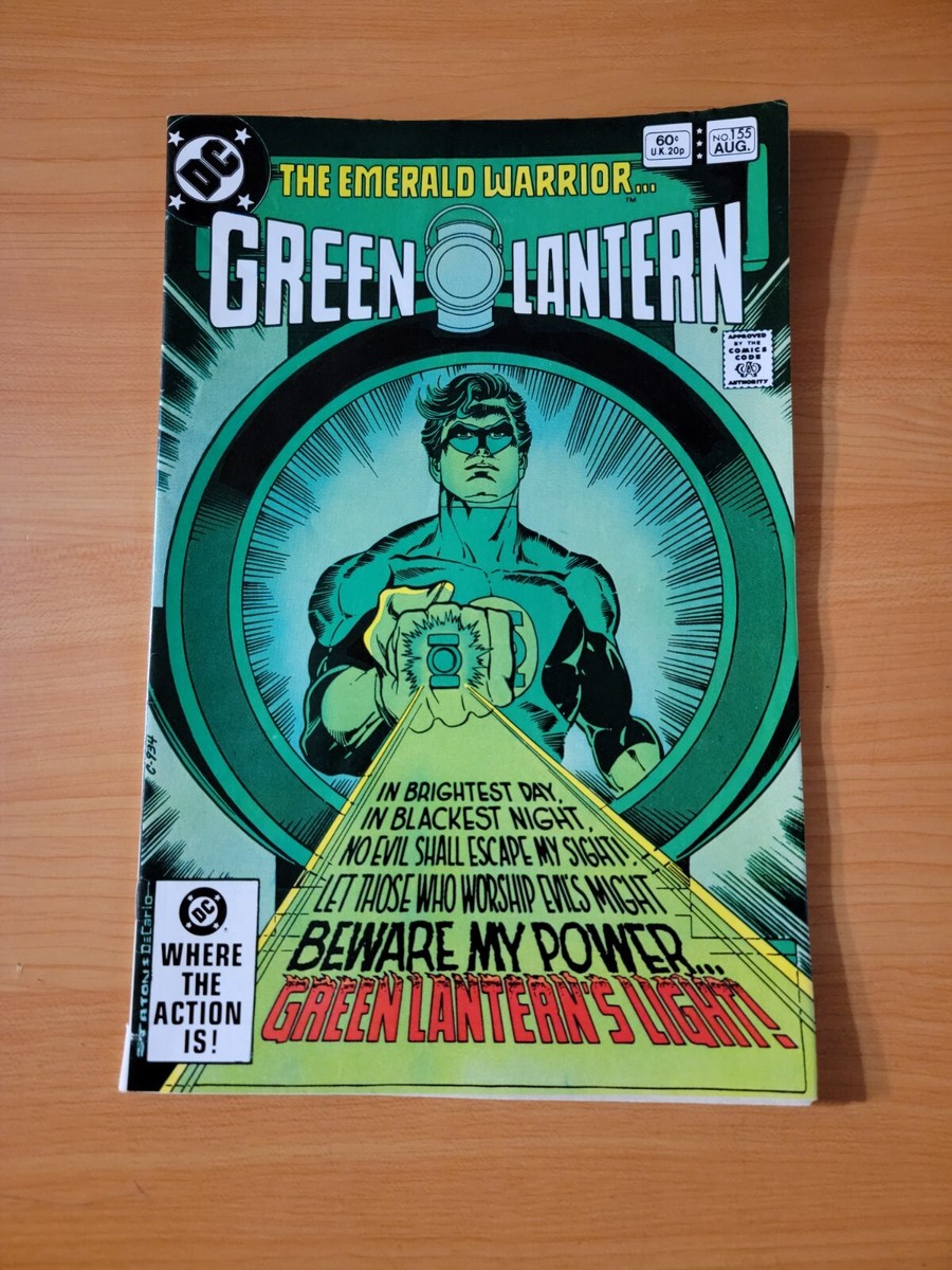 Green Lantern #155 Direct Market Edition ~ FINE FN ~ 1982 DC 