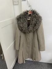 Kaliko Coat Size 8 Dark Beige