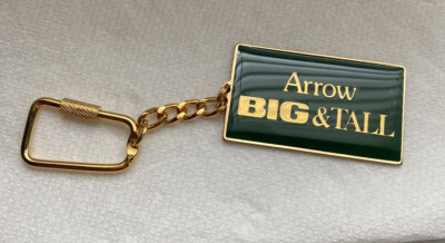 ARROW BIG & TALL JC PENNEY DEPARTMENT STORE EMPLOYEE PROMO KEYCHAIN ...