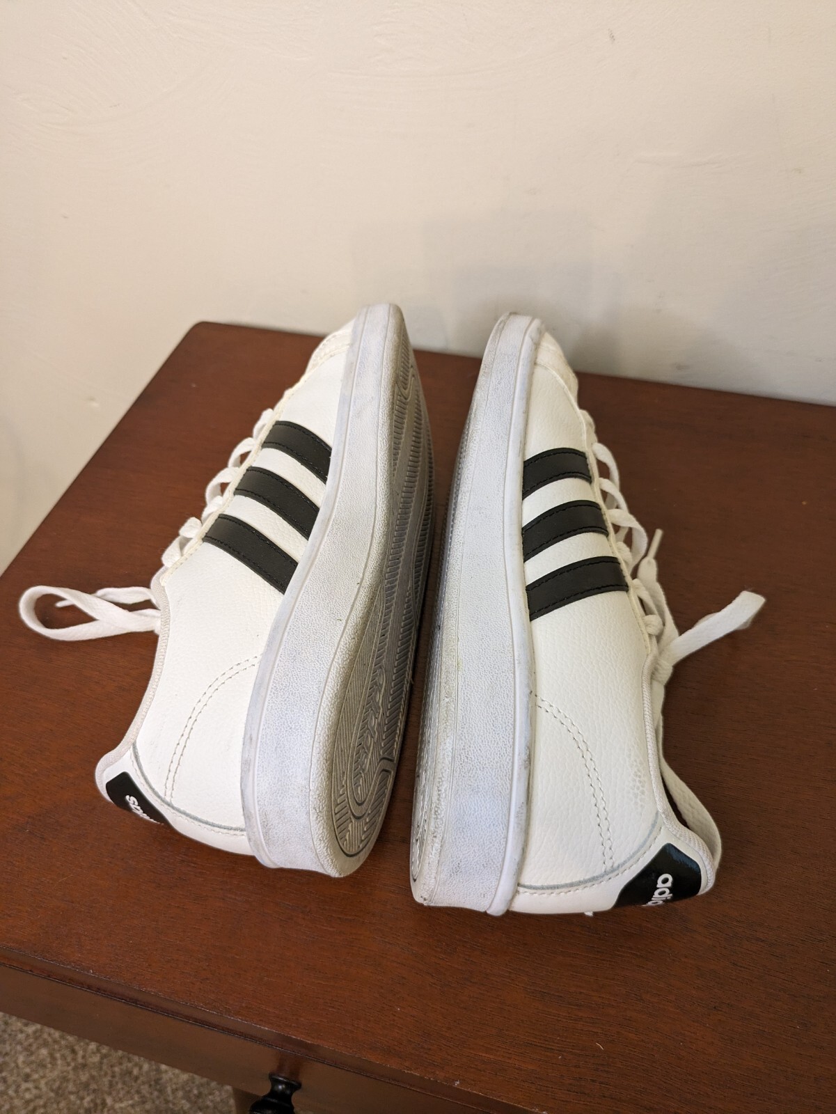 Adidas Women's Ortholite float Sneakers White Black S… Gem