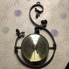 Barometer, Vintage , Schmiedeeisen