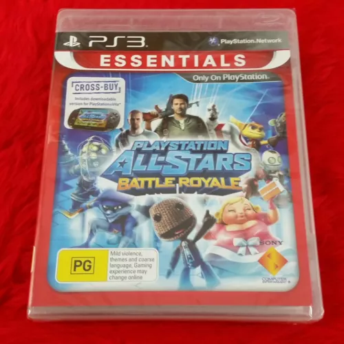 ps3 PLAYSTATION ALL-STARS BATTLE ROYALE Game NEW & Sealed REGION FREE PAL UK