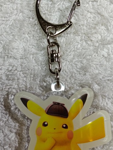 Pikachu Pokemon acrylic keychain Pronto Nintendo Japanese B4480 - Picture 3 of 11