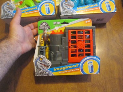 imaginext jurassic world stygimoloch and owen