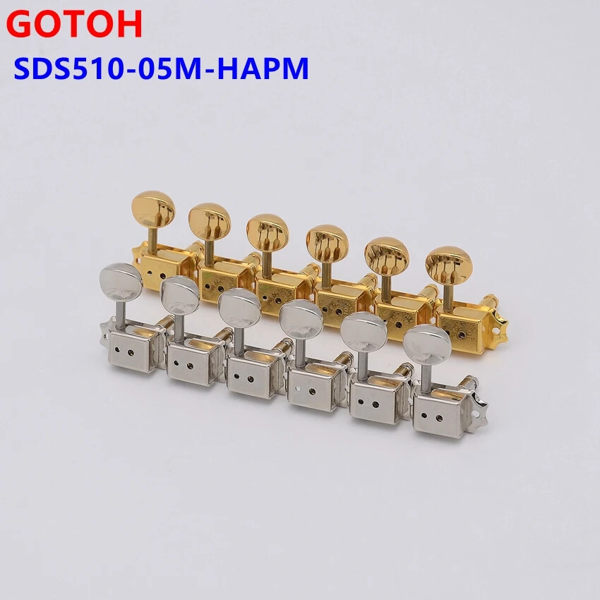 gotoh ペグ SDSS510-HAPM 1Set 6 In-line SDS510-05M-HAPM Vintage Guitar Locking Machine