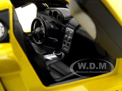 SALEEN S7 YELLOW 1:18 DIECAST MODEL CAR BY MOTORMAX 73117 - Picture 3 of 6