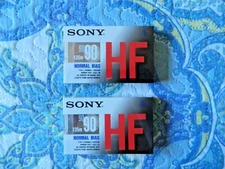 Sony HF 90 Normal Bias Blank Cassette 90-minute Brand New