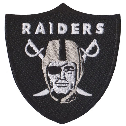 Wholesale NV Las Vegas Raiders Shield Black Size 2.9"x3.0" Sew Iron on Patches - Picture 4 of 12