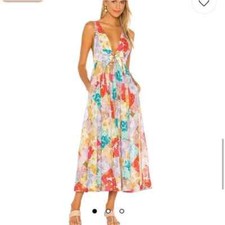 NWT Zimmermann Bells Tie Front Dress