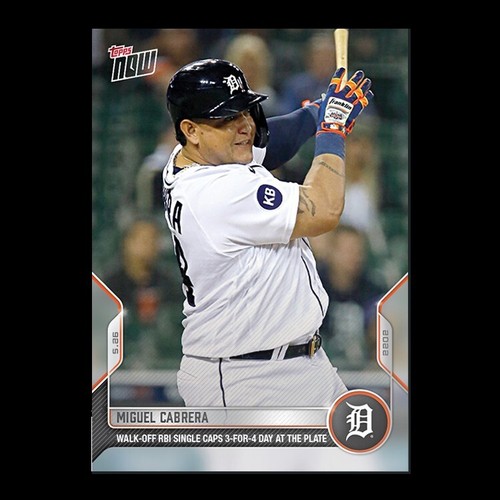 2022 Topps Now 241 Miguel Cabrera