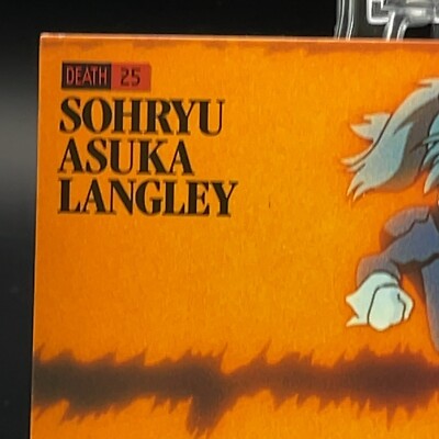 25th アニバーサリーASUKA　トレーディングカード　セット Asuka Langley Death-25 Evangelion Trading Card VTG Carddass
