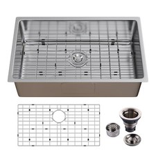 32 Inch Undermount Kitchen Sink 16 Gauge Stainless Steel Single Bowl 32"X19"X10"
