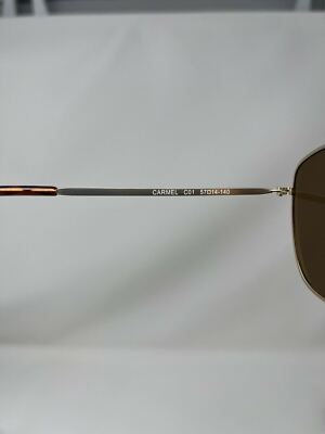 Nicole Miller New York Sunglasses Carmel C01 Gold 57 [] 14 140 Nicole Miller New York Sunglasses Carmel C01 Gold 57 [] 14  main image 3