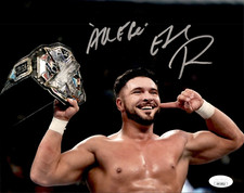 All Ego Ethan Page Signed & Inscribed WWE NXT Champion 8x10 Photo #1 AEW JSA COA
