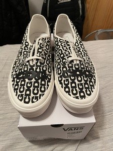 cdg vans on feet