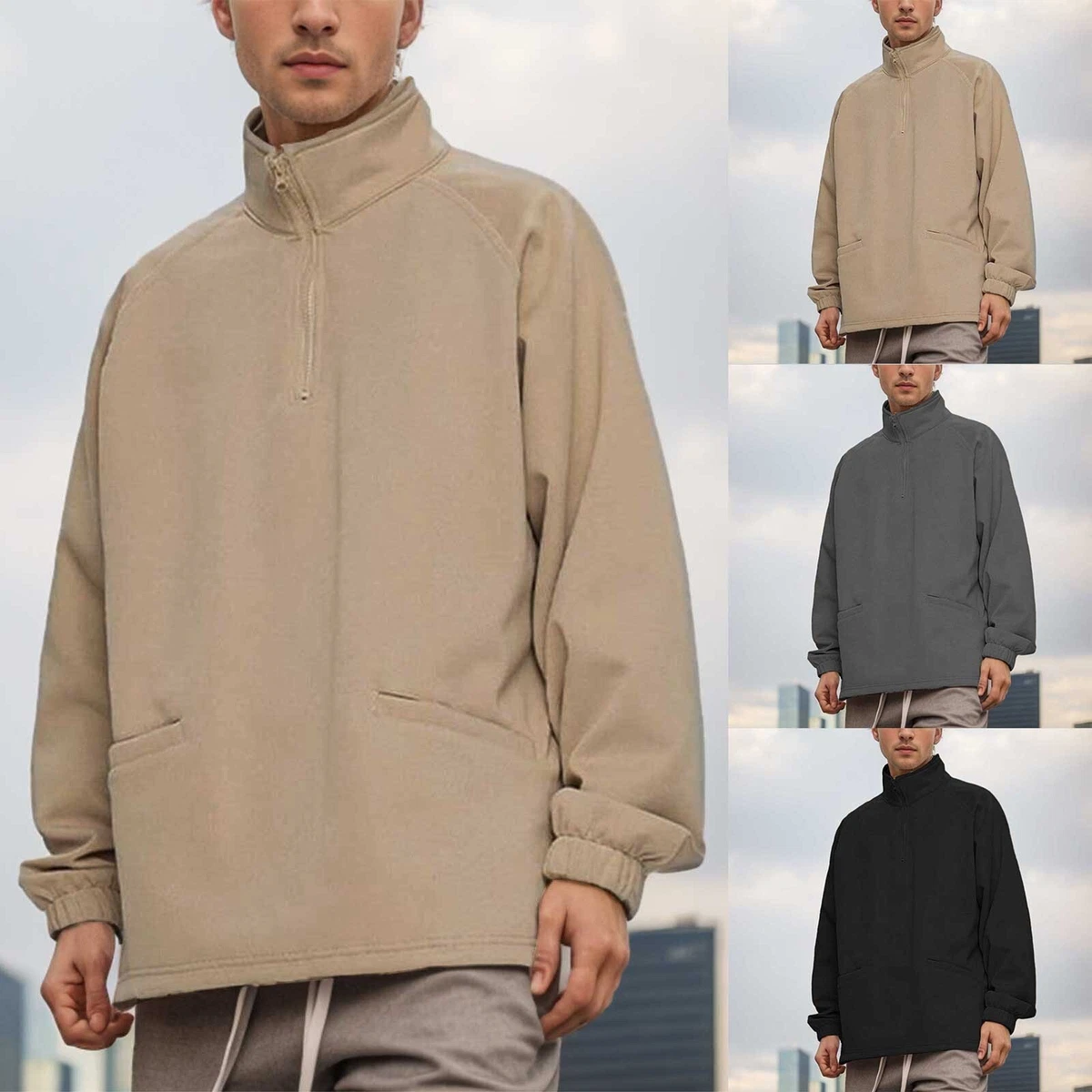 Hoodless sweater 2025