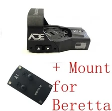 ADE RD3-015 Zantitium RED Dot + A1 Plate for Girsan Rigard MC,Beretta 92 Pistol