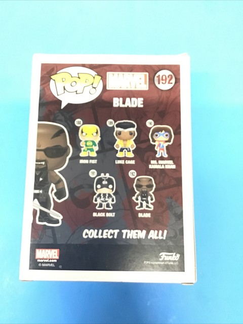 Blade 192 Marvel Funko Pop Vinyl Figure PX Previews for sale online | eBay