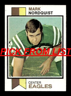 1973 Topps Football 4-262 EX/EX-MT Pick From List All PICTURED