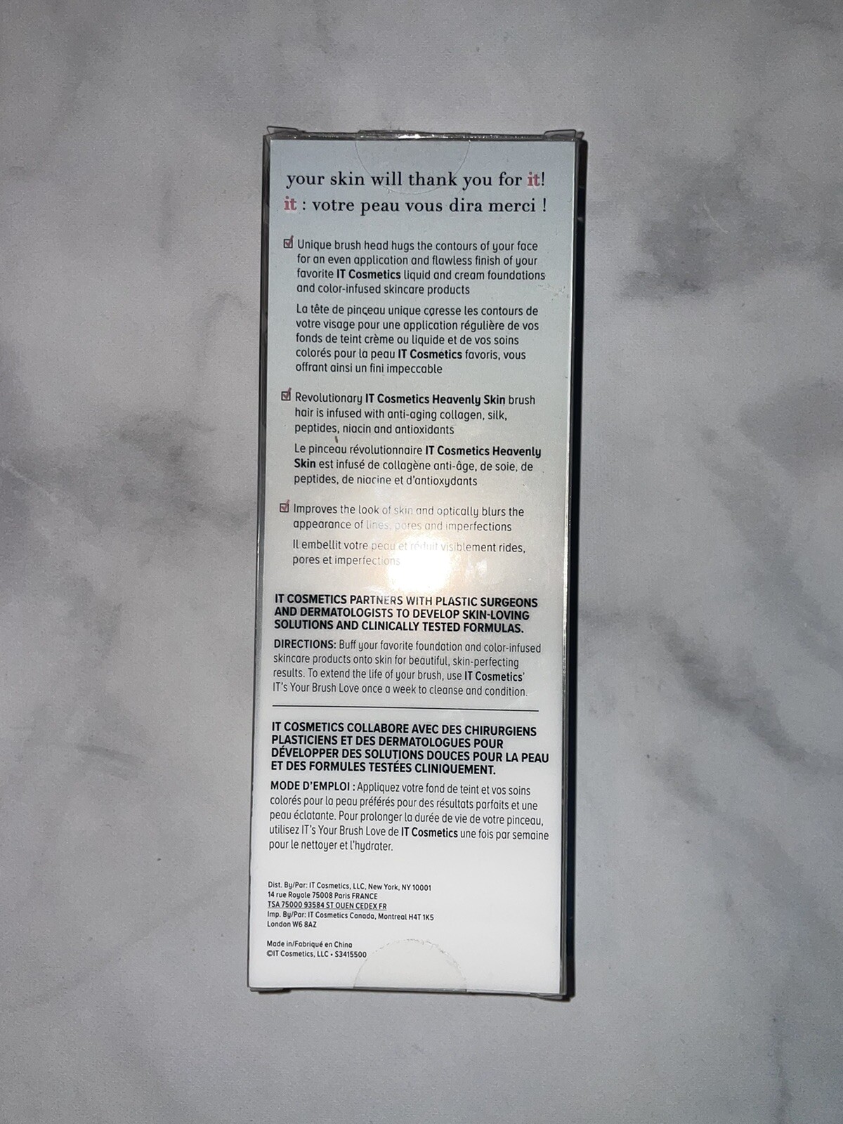 IT Cosmetics Heavenly Skin Hugging Foundation Brush No 707 New in