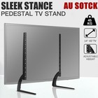 Universal Table Top TV Stand Legs Mount LED LCD Flat TV Screen 32''-75'' Bracket