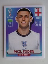PHIL FODEN  ENG17 England  PANINI  Regular Sticker  Qatar 2022 World cup  QTY