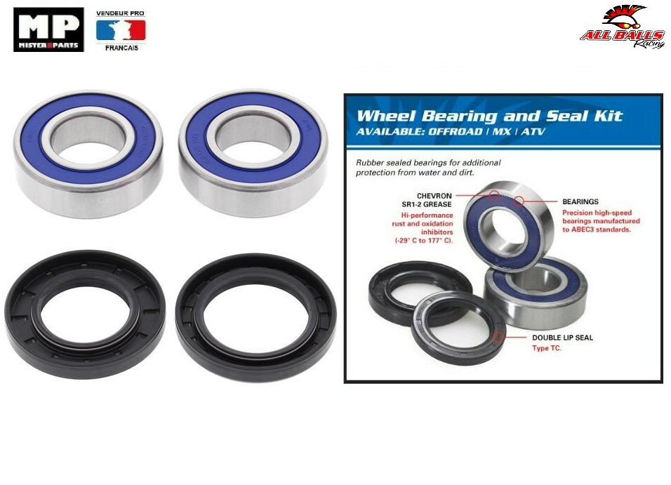 Kit roulement de roue avant et spy 25-1648 pour les voyages en BMW R1200GS Adventure