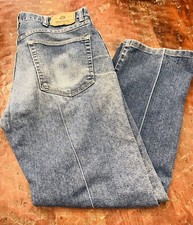 Vintage Wrangler Women  s Jeans 9/10 32  X 38  Creased Worn Cool