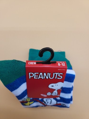 New Bioworld Peanuts Snoopy Socks Holiday Style Size 8-12 - Picture 7 of 8