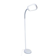 Slim Design LED Bright Reader Natural Daylight Full Spectrum Floor Lamp Grey