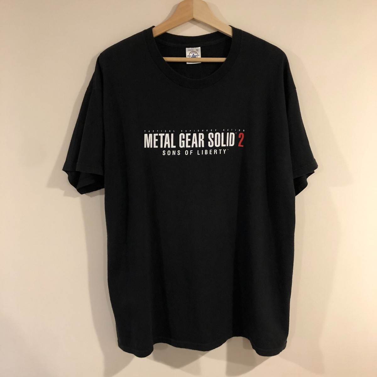 100% Authentic 2001 Metal Gear Solid 2: Sons of Liberty T