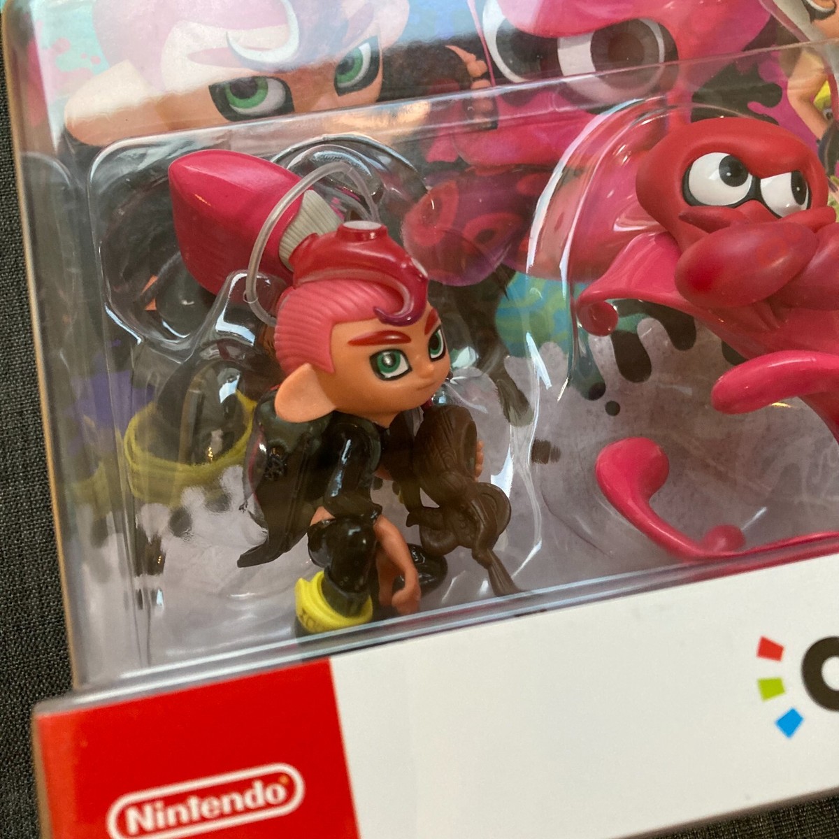 Amiibo 3 Pack Nintendo Splatoon 2 Octoling Switch Boy
