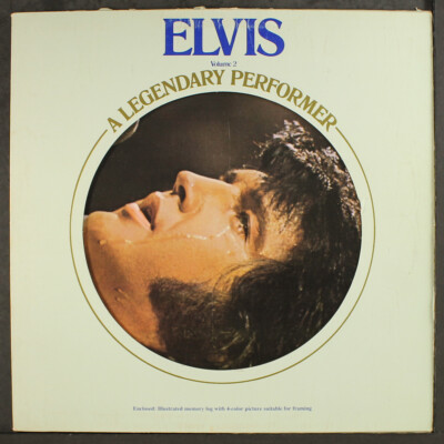 Elvis Presley A Legendary Performer カナダ盤 ELVIS PRESLEY: a legendary performer, vol. 2 RCA 12