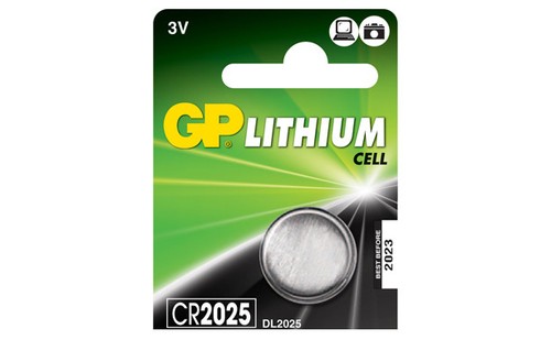 5 x GP Lithium CR2025 DL2025 CR 2025 3V Coin Cell Battery - Picture 2 of 2