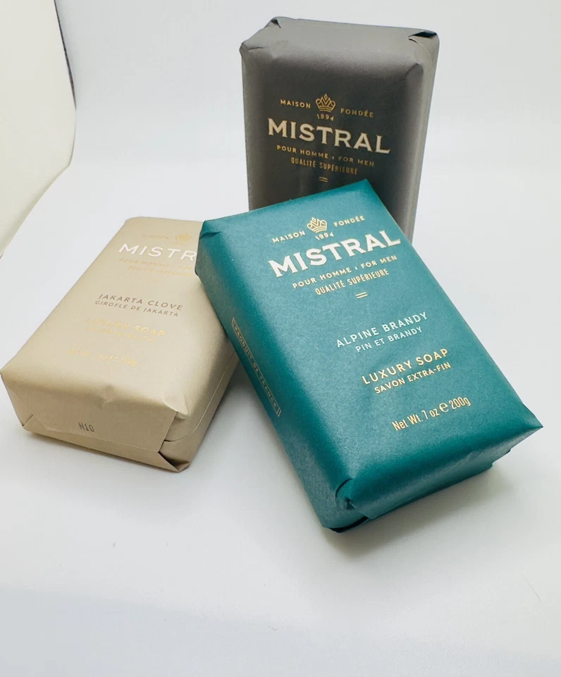 Jabón Barra Mistral - Hoja Habana Foto 4 de 4