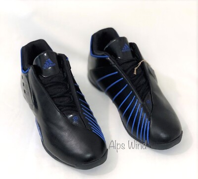 Adidas TMAC 3 Restomod Sneakers Black Royal Blue Men's Size 12