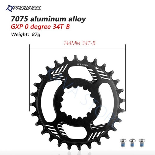 Offset Bikes Chainring 7075 Aluminum Alloy 28/30/32/34/36/38T Narrow Wide Light - Picture 15 of 24