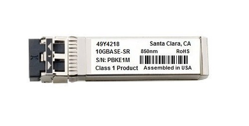 IBM 49Y4218 compatible 10GBASE-SR 10Gbps SFP+SR 850nm LC 300m/400m over MMF - Picture 1 of 1